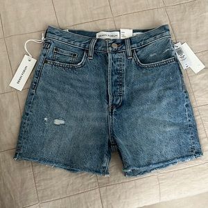 Aritzia denim shorts